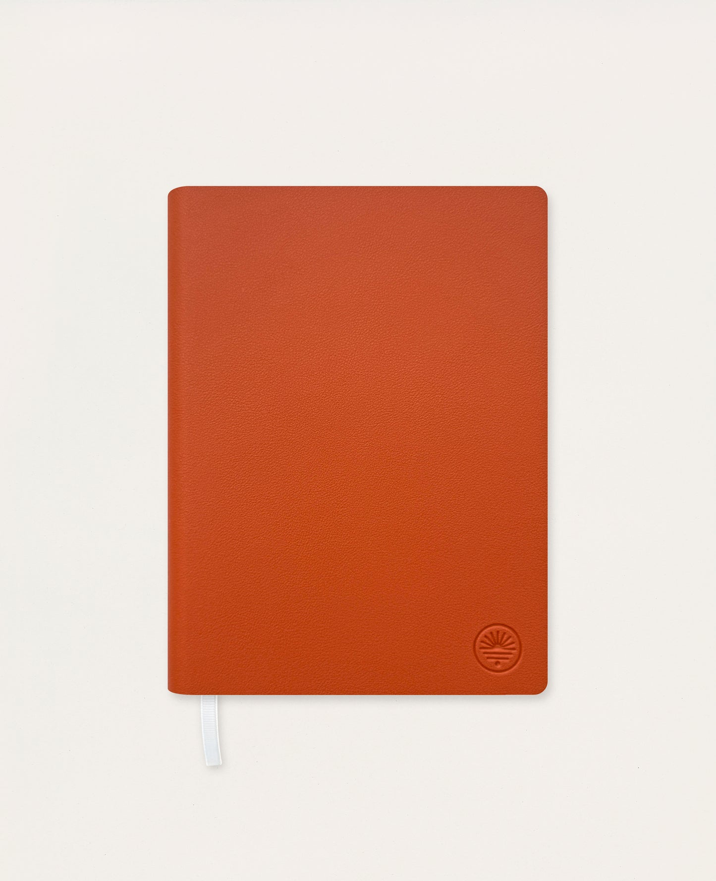 A5 Blank Notebook — Brick Orange