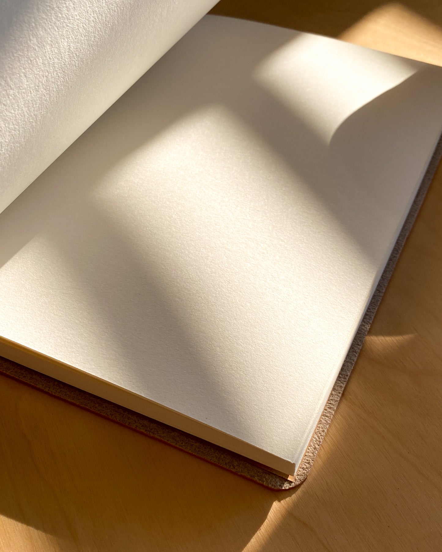 A5 Blank Notebook — Brick Orange